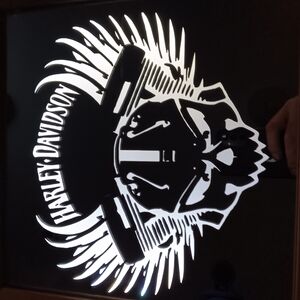 Harley Davidson LED Mirror'